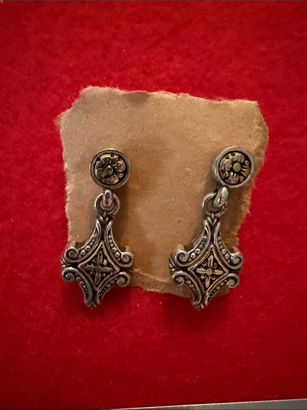 Brighton Silver tone Earrings